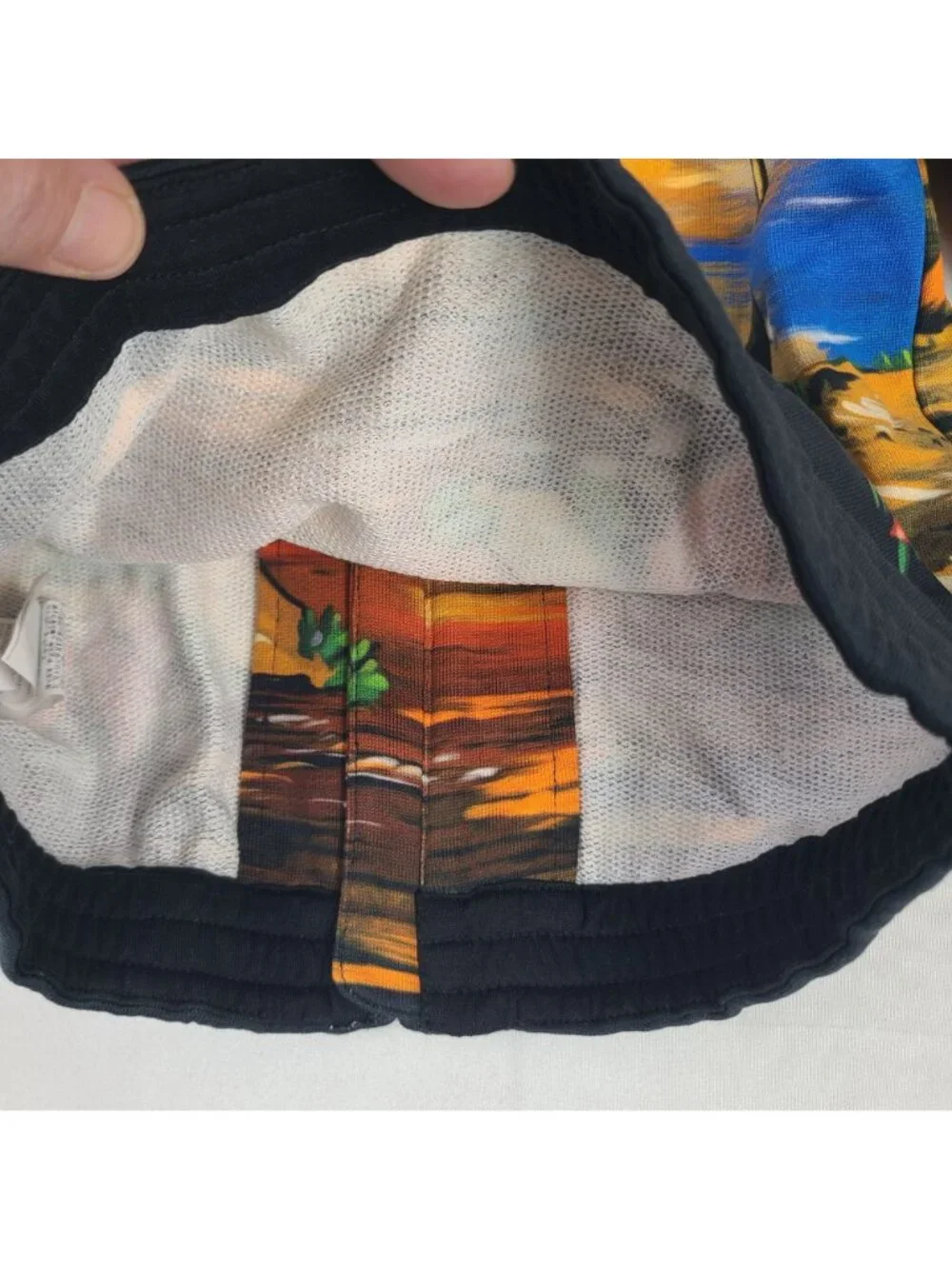 NEW Dolce & Gabbana Kids Sunset Beach Print Hoodie Sz 24M Multicolor